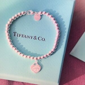 Tiffany & Co Silver Beaded Bracelet